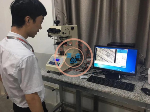 快猫成人视频APP品牌顯微硬度計，性能優異再次被現場考察的客戶指定為必選儀器